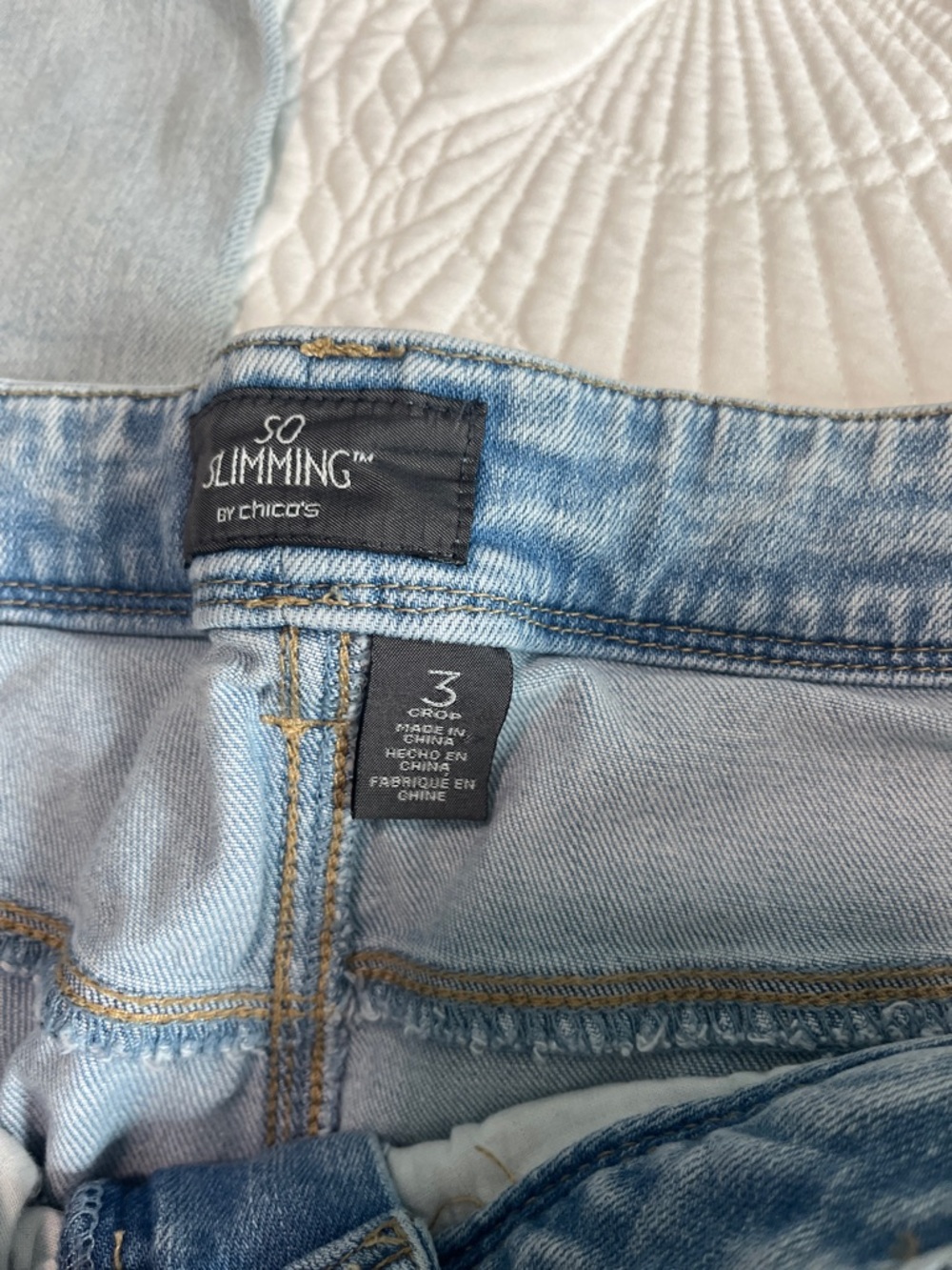 Chico’s Crop Jeans - Picture 3 of 6
